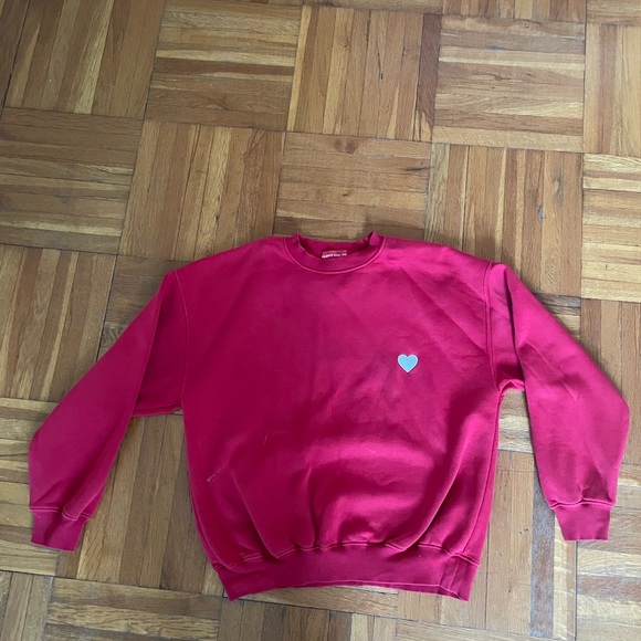 ILY Baby Crewneck Sweatshirt in Red - Picture 6 of 9